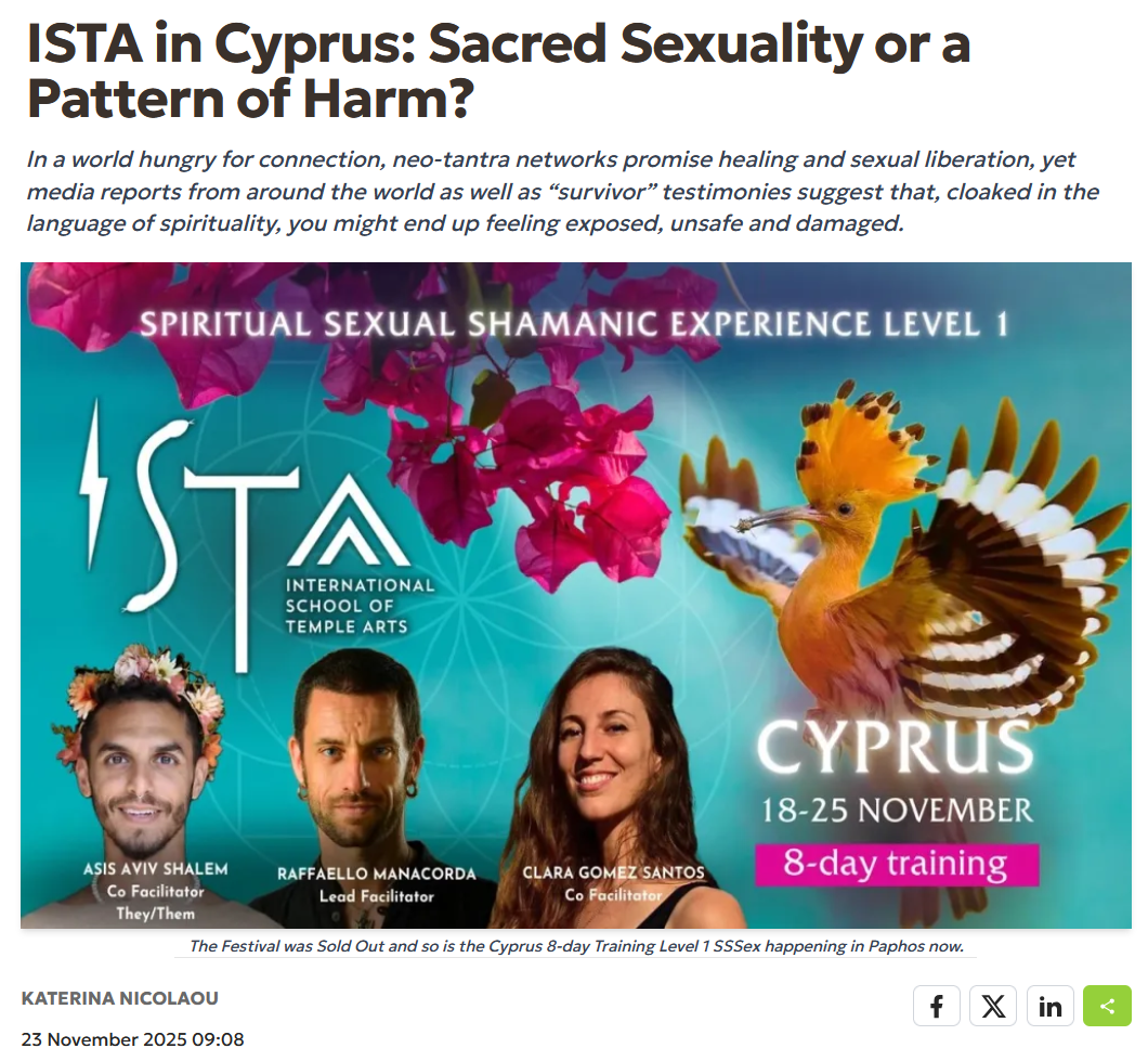 New York Magazine exposé screenshot